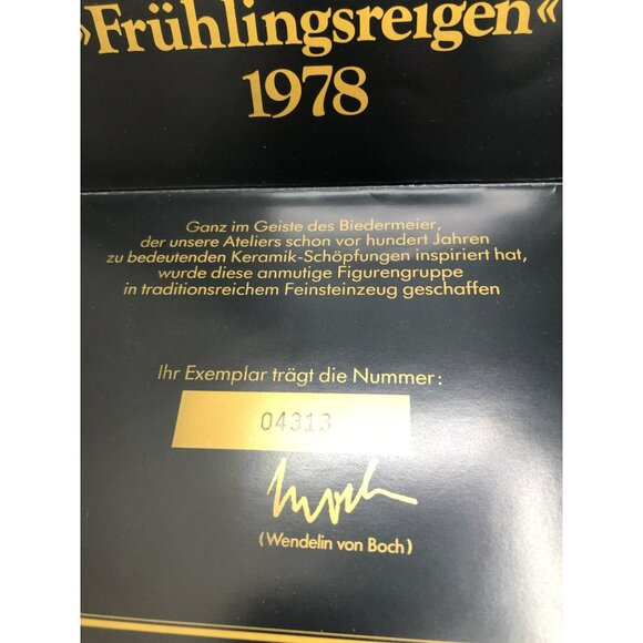 Villeroy & Boch-Mettlach 1978 Muttertag Jasperware Plaque 8.25" X 5.75" Blue & W - Picture 5 of 12